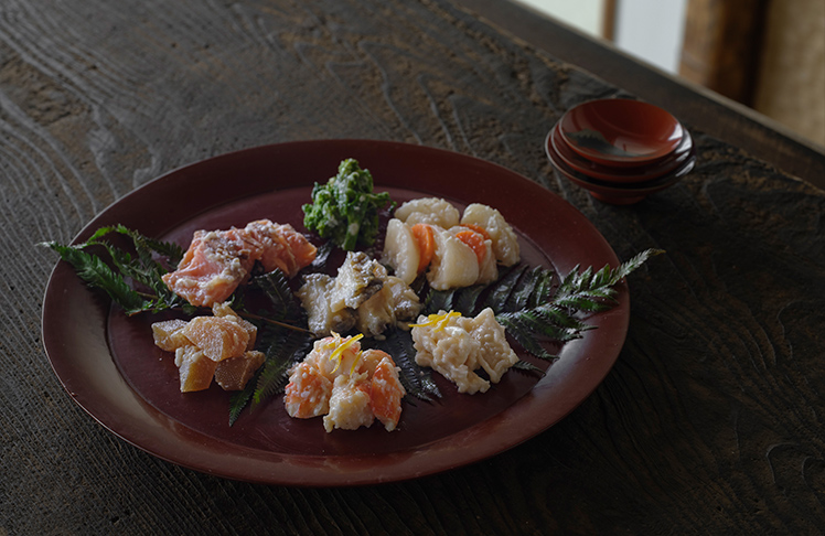 米味噌糀漬け 甘采しょ あわび・海老・冬の京野菜