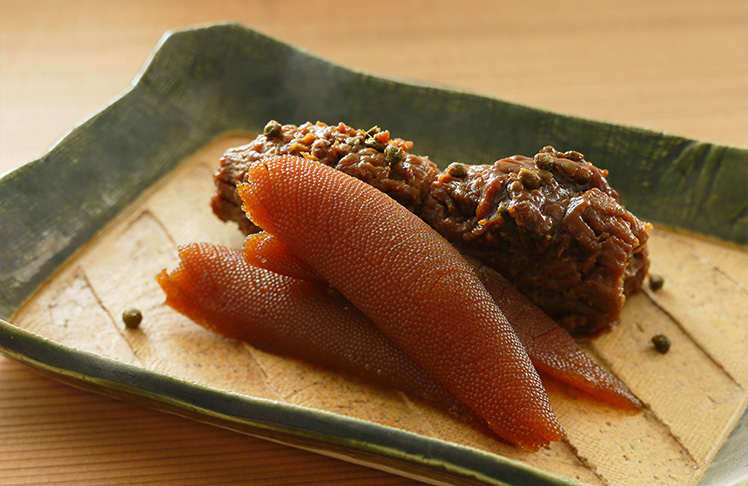数の子と穴子のお茶漬け