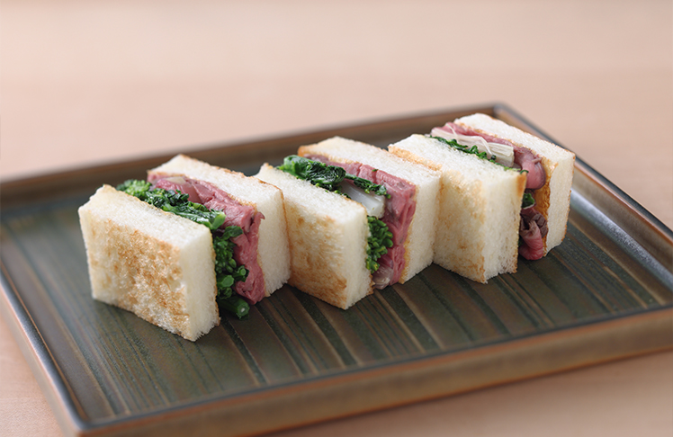 牛と春のにがみサンド・鯛サンド詰め合わせ