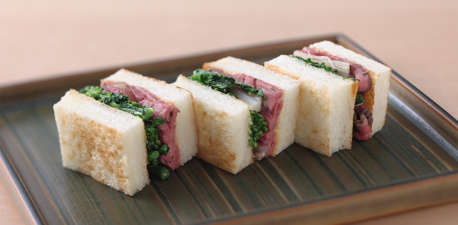 牛と春のにがみサンド・鯛サンド詰め合わせ