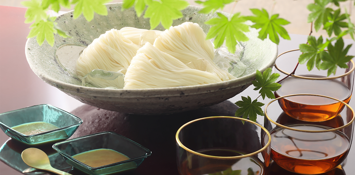 山椒味噌そうめん