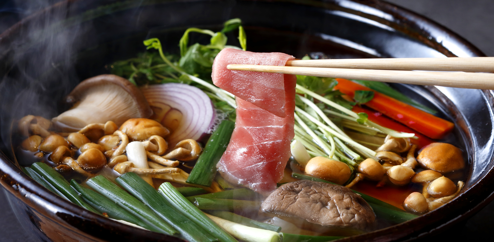 本鮪とめかじきの野菜鍋