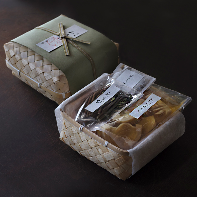 筍と蕨のふくめ煮