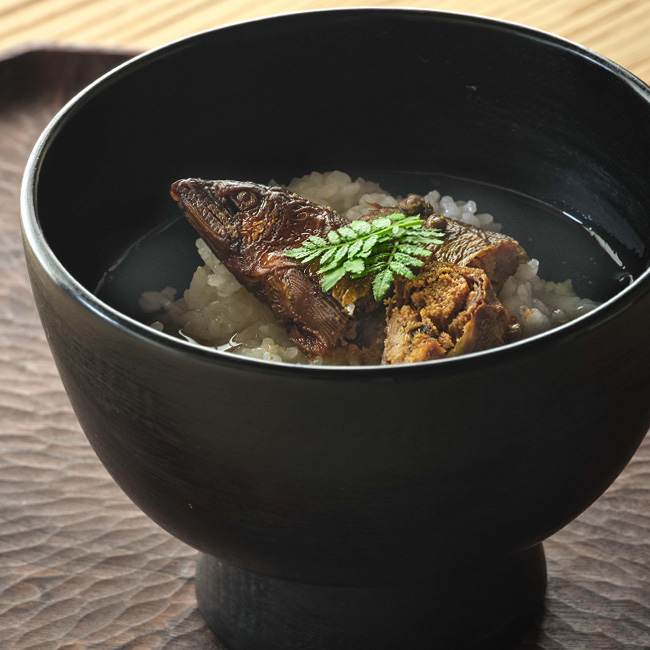 和煮 子もち鮎茶漬け