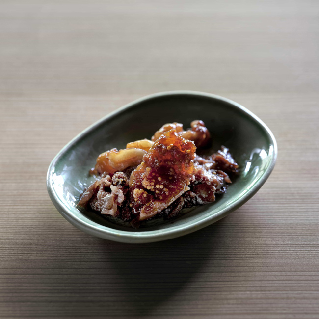 和煮　牛と無花果