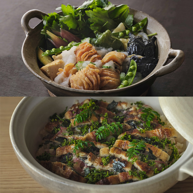 京のひめ苞　油目の卸し鍋・花山椒と鰻の炊き込みご飯セット
