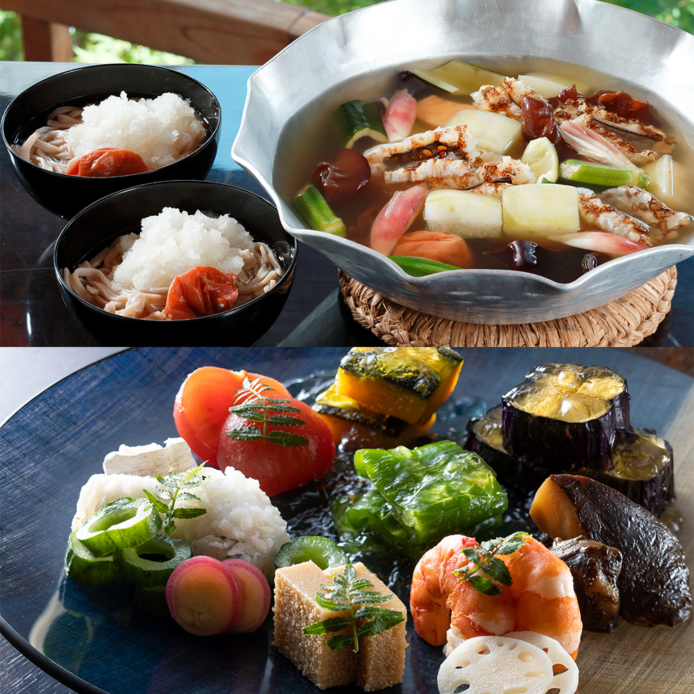 京のひめ苞　鱧の暑気払い鍋・夏野菜と彩りオードブルセット