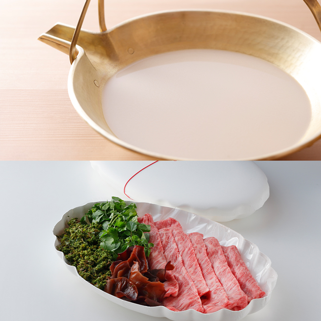 京のひめ苞 花山椒と牛肉の鍋 白味噌だし ＜5月・6月＞