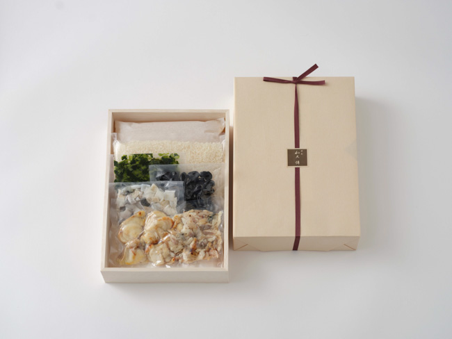 ふぐと黒豆の炊き込みご飯