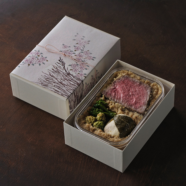 米味噌糀漬け 丹稲しょ 京都牛ローストビーフと春野菜